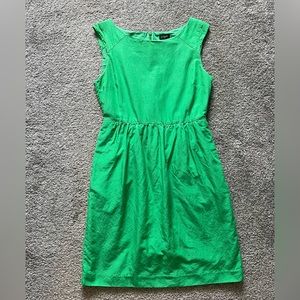 J.Crew emerald green dress